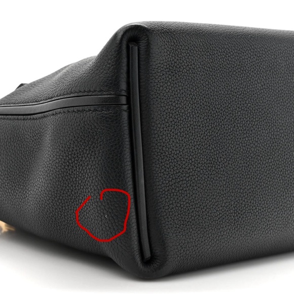 HERMES TOGO SWIFT 24 24 29 BLACK - Picture 11 of 15